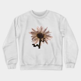 White Daisy Flower Sky Crewneck Sweatshirt